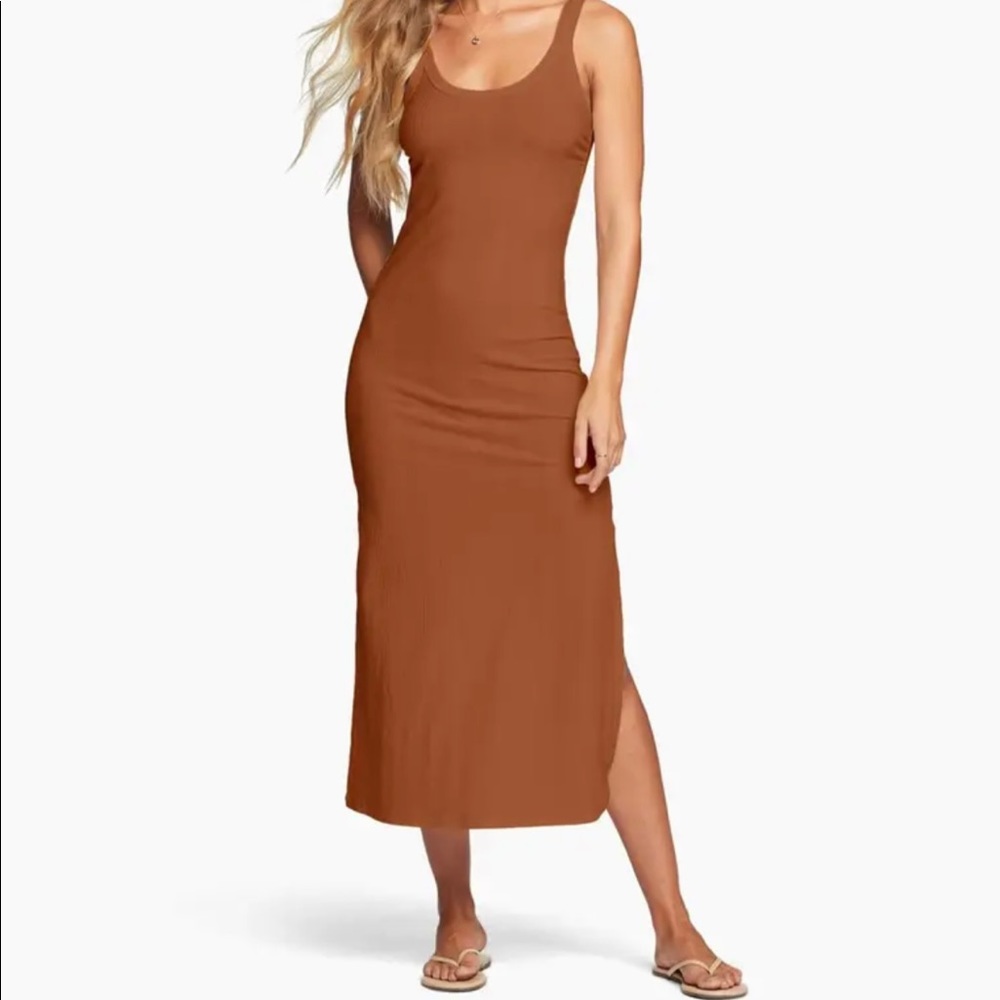 Vitamin A / West Organic Rib Tank Dress